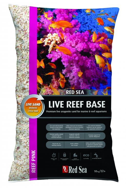 RED SEA - Live Reef Base - Ocean White - Sable vivant